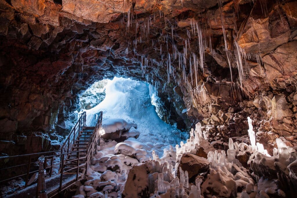Iceland Lava Tunnel
